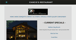 Desktop Screenshot of ciancio.us